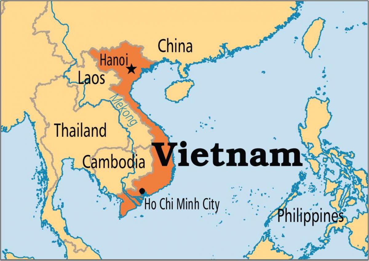 Kartta sijainti hanoi